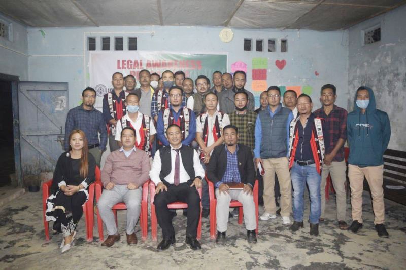 Participants of the legal awareness programme held in Longleng.